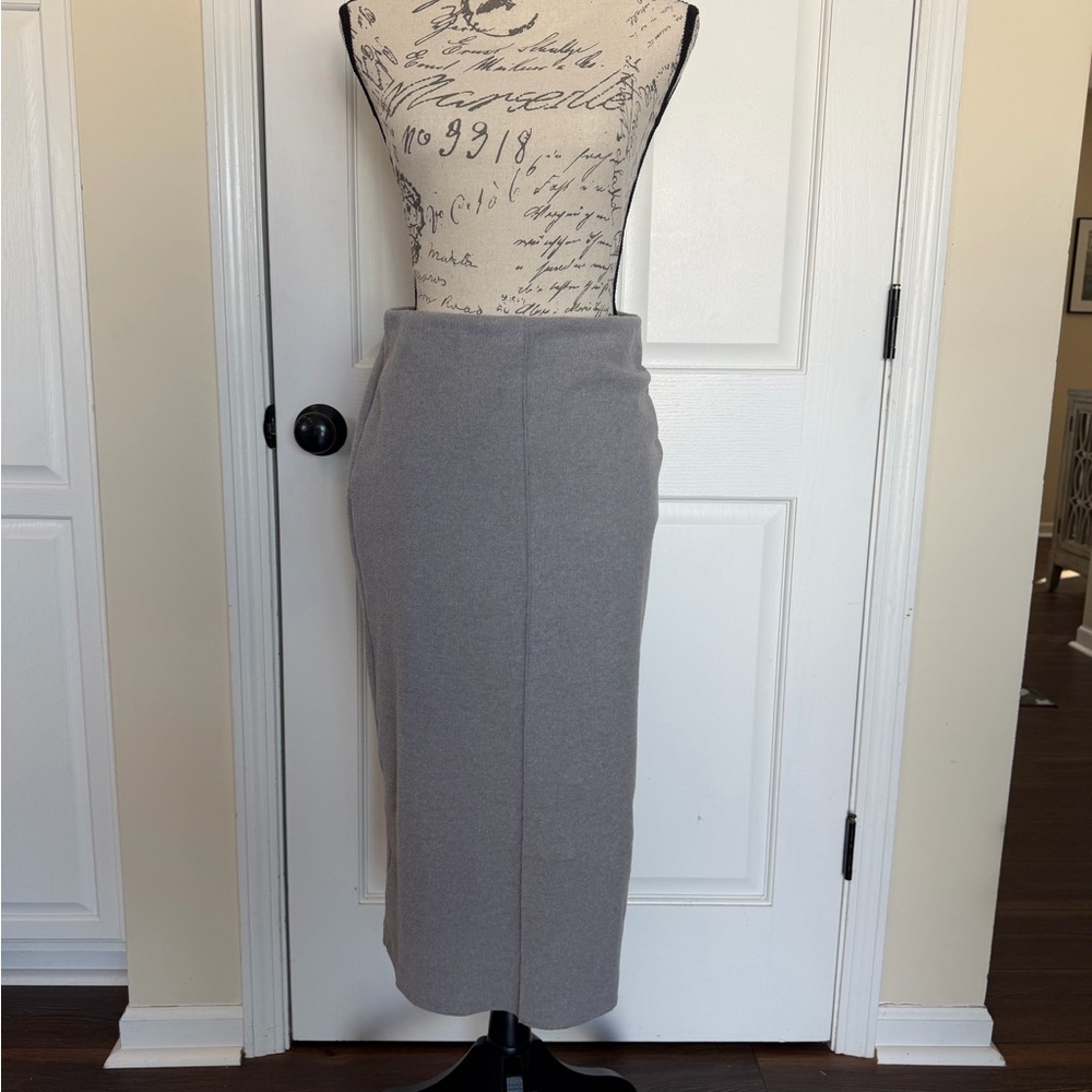 Zara Women's Gray Pencil Skirt